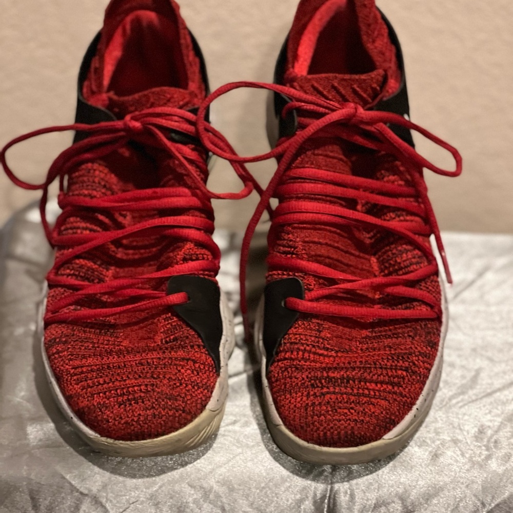 Nike Red and Black Sneakers
